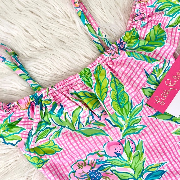 Lilly Pulitzer "One piece Swim Suit in Don't Stop Beleafing" NWT - Picture 6 of 16